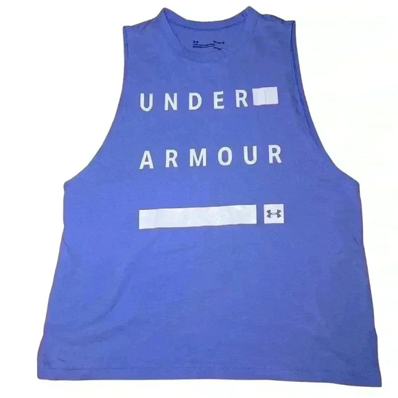 Under Armour Loose blue lavender fit tank size M - Picture 1 of 6